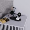 Stacja Ładująca 3w1 MagSafe do iPhone / Apple Watch / AirPods – Tech-Protect A41 – Czarna